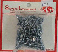 Stevens Track Screws Phillips Head for Lionel FasTrack (approx. 100/cd)