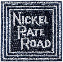 Sundance Nickel Plate Road (Blue, White) 1-3/4'' Square Cloth Railroad Patch #72048 Sundance Nickel Plate Road (Blue, White) 1-3/4'' Square Cloth Railroad Patch #72048