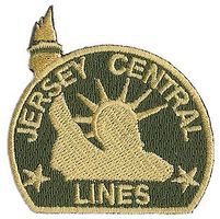 Sundance Central Railroad of New Jersey (Liberty, Green, Gold) 2'' Cloth Railroad Patch #73042 Sundance Central Railroad of New Jersey (Liberty, Green, Gold) 2'' Cloth Railroad Patch #73042