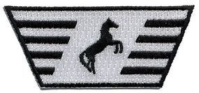 Sundance Norfolk Southern (Diesel Nose Thoroughbred, Black, White) 2-5/8'' Cloth Railroad Patch #73066 Sundance Norfolk Southern (Diesel Nose Thoroughbred, Black, White) 2-5/8'' Cloth Railroad Patch #73066