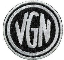 Sundance Virginian (Black, White) 2'' Diameter Cloth Railroad Patch #73100 Sundance Virginian (Black, White) 2'' Diameter Cloth Railroad Patch #73100