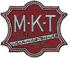 Sundance Missouri-Kansas-Texas (Large M-K-T, Red, White, Green) 2'' Cloth Railroad Patch #74057 Sundance Missouri-Kansas-Texas (Large M-K-T, Red, White, Green) 2'' Cloth Railroad Patch #74057