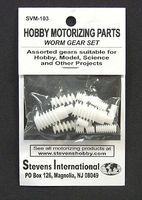 Assorted Plastic Worm Gear Set (1.9mm ID) (12pcs)