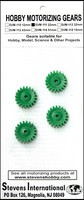 Plastic Gears 22mm x 6mm 20-teeth (3mm ID) (4)