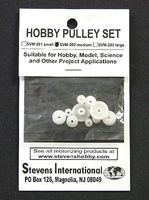 Assorted Medium Plastic Pulley Set (1.9mm ID) (10pcs)