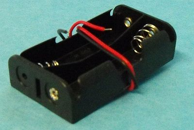 Stevens-Motors Battery Box for 2 AA Batteries (wired)