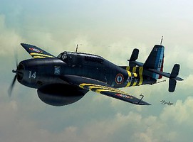 Sword TBM3W Guppy Avenger Aircraft (ETA May) Plastic Model Airplane Kit 1/72 #72115 Sword TBM3W Guppy Avenger Aircraft (ETA May) Plastic Model Airplane Kit 1/72 #72115