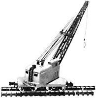 Stewart 25T Dsl elec loco crane N-Scale