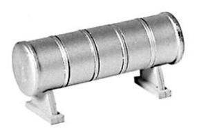 Stewart Refinery-Type Pressure Tank Model Railroad Building Accessory N Scale #1216 Stewart Refinery-Type Pressure Tank Model Railroad Building Accessory N Scale #1216