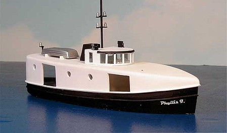 Sylvan 55 Great Lakes Fish Tug Resin Kit Unpainted HO Scale Model Railroad Vehicle Kit #ho1124