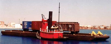 Sylvan 2-Track Car float Resin Kit Unpainted N Scale Model Railroad Vehicle #n2066