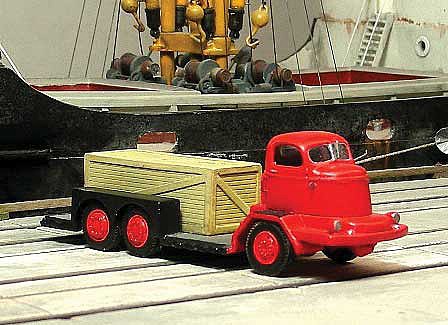 Sylvan 1946 Murty Dock Truck Kit HO Scale Model Railroad Vehicle #se08