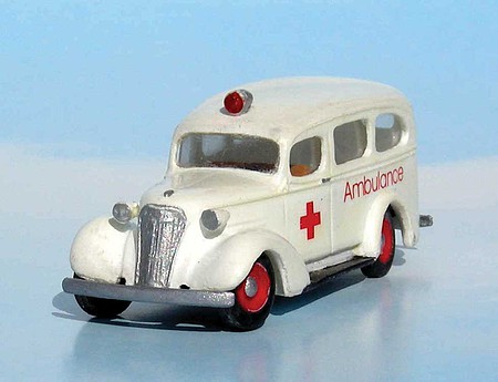 Sylvan 1937 Chev Ambulance Kit HO Scale Model Railroad Vehicle #v067