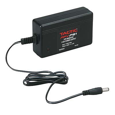 Tactic FPV-PS1 Monitor 110V 2.0A Power Adapter FPV Video Accessory #z5553