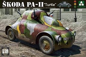 Takom WWII Skoda PA-11 Turtle Plastic Model Military Vehicle Kit 1/35 Scale #2024 Takom WWII Skoda PA-11 Turtle Plastic Model Military Vehicle Kit 1/35 Scale #2024