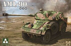 Takom French Light Armoured Car AML-90 Plastic Model Military Vehicle Kit 1/35 Scale #2077 Takom French Light Armoured Car AML-90 Plastic Model Military Vehicle Kit 1/35 Scale #2077