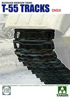 Takom T-55 Tracks OMSH Plastic Model Vehicle Accessory 1/35 Scale #2092 Takom T-55 Tracks OMSH Plastic Model Vehicle Accessory 1/35 Scale #2092