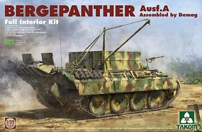 Takom Bergepanther Ausf.A with Full Interior Kit Plastic Model Military Tank Kit 1/35 Scale #2101 Takom Bergepanther Ausf.A with Full Interior Kit Plastic Model Military Tank Kit 1/35 Scale #2101