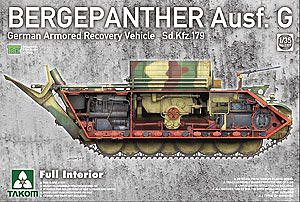 Takom Bergepanther Ausf.G Recovery Vehicle Plastic Model Military Vehicle Kit 1/35 Scale #2107