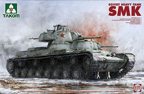 Takom Soviet SMK Heavy Tank (New Tool) Plastic Model Military Vehicle 1/35 Scale #2112