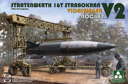 Takom Stratenwerth 16t Strabokran Heavy Crane Plastic Model Military Kit 1/35 Scale #2123