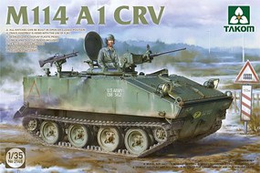 Takom US M114 A1 CRV Command Recon Vehicle Plastic Model Military Vehicle 1/35 Scale #2148