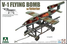 Takom V-1 Flying Bomb with Interior Plastic Model Military Diorama 1/35 Scale #2151