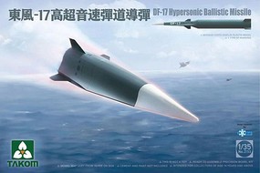 Takom DF-17 Hypersonic Ballistic Missile Plastic Model Military Diorama 1/35 Scale #2153