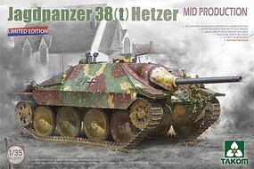 Takom Jagdpanzer 38t Hetzer Mid No Int 1-35