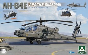 Takom AH-64E Apache Guardian Attack Heli 1-35