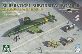 Takom Silbervogel Suborbital Bomber & Atomic Payload Suite Plastic Model Airplane 1/72 Scale #5018