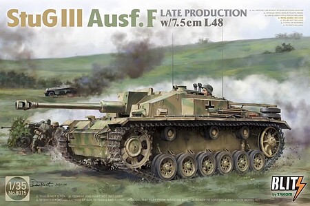 Takom 1/35 StuG III Ausf F Late Production Tank w/7.5cm L48 Gun