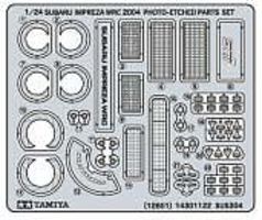 Tamiya Subaru Impreza Photo-Etch Detail Set Plastic Model Vehicle Accessory Kit 1/24 Scale #12601 Tamiya Subaru Impreza Photo-Etch Detail Set Plastic Model Vehicle Accessory Kit 1/24 Scale #12601