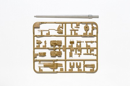 Tamiya Metal Gun Barrel Set German Panther Ausf.D Plastic Tank Accessory 1/35 Scale #12664