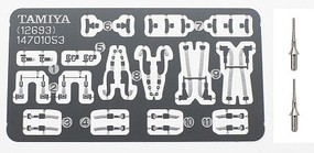 Tamiya F14 Tomcat Detail Up Parts Set Plastic Model Accessories Kit 1/48 Scale #12693