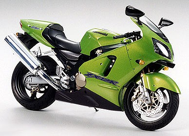 Tamiya Kawasaki Ninja ZX-12R Bike Plastic Model Motorcycle Kit 1/12 Scale #14084
