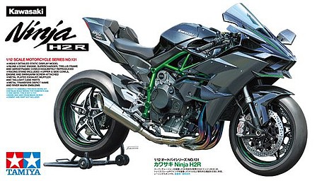 Tamiya Kawasaki Ninja H2R Plastic Model Motorcycle Kit 1/12 Scale #14131