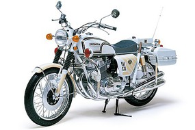 Honda CB750 Police Bike Plastic Model Motorcycle Kit 1/6 Scale #16004