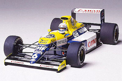 Tamiya Williams FW-13B Renault Racecar Open Wheel F1 GP Plastic Model Car Kit 1/20 Scale #20025