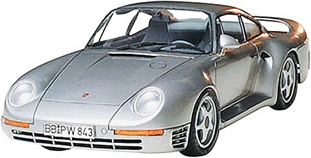 Tamiya Porsche 959 Coupe Sportscar Plastic Model Car Kit 1/24 Scale #24065