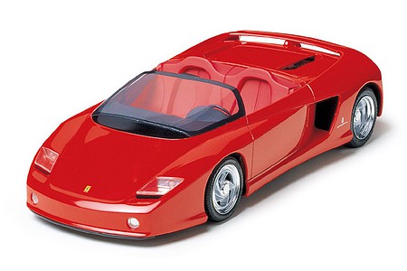 Tamiya Ferrari Mythos Pininfarina Sports Car Convertible Plastic Model Car Kit 1/24 Scale #24104