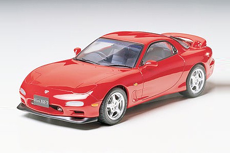 Tamiya Mazda Efini RX7 Sportscar Coupe Plastic Model Car Kit 1/24 Scale #24110