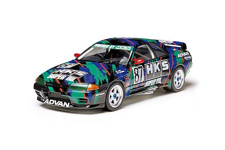 Tamiya HKS Nissan Skyline GT-R Gr.A Racecar Plastic Model Car Kit 1/24 Scale #24135