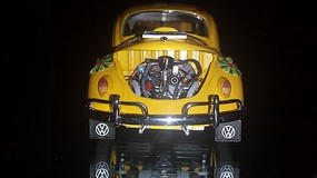 1966 Volkswagen Beetle VW BUG Plastic Model Car Kit 1/24 Scale #24136