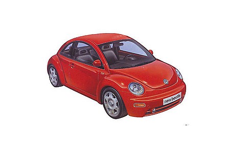 Tamiya Volkswagen Beetle Bug VW Plastic Model Car Kit 1/24 Scale #24200