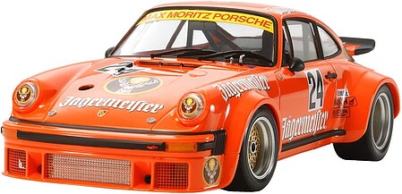 Tamiya Porsche Turbo RSR Type 934 Jagermeister Racecar Plastic Model Car Kit 1/24 Scale #24328