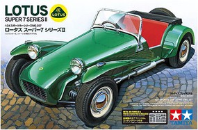 Tamiya Lotus Super 7 Series II Sports Car Plastic Model Car Vehicle Kit 1/24 Scale #24357