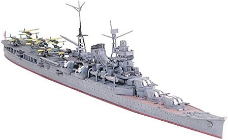 Tamiya IJN Mogami Cruiser Waterline Boat Plastic Model Military Ship Kit 1/700 Scale #31341