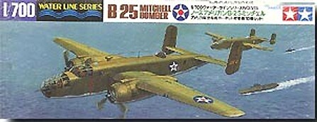 Tamiya B25 Mitchell Aircraft Plastic Model Military Airplane Kit 1/700 Scale #31515