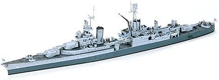 Tamiya US Navy Indianapolis Cruiser Boat Plastic Model Military Ship Kit 1/700 Scale #31804